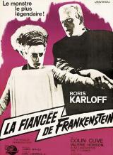 LA FIANCEE DE FRANKENSTEIN - Re-release Poster