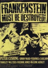 FRANKENSTEIN MUST BE DESTROYED Poster 2