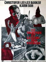 LE VAMPIRE ET LE SANG DES VIERGES - Poster français