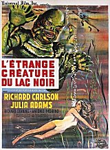 
                    Affiche de L'ETRANGE CREATURE DU LAC NOIR (1954)