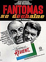 
                    Affiche de FANTOMAS SE DECHAINE (1965)