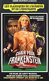 
                    Affiche de CHAIR POUR FRANKENSTEIN (1974)