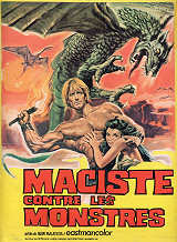 
                    Affiche de MACISTE CONTRE LES MONSTRES (1961)