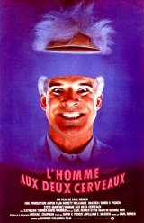 
                    Affiche de L'HOMME AUX DEUX CERVEAUX (1983)