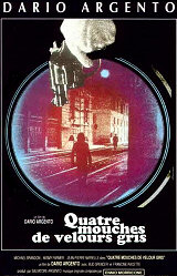 
                    Affiche de QUATRE MOUCHES DE VELOURS GRIS (1972)