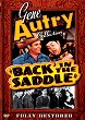 BACK IN THE SADDLE DVD Zone 1 (USA) 