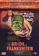 THE BRIDE OF FRANKENSTEIN DVD Zone 2 (France) 