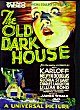THE OLD DARK HOUSE DVD Zone 1 (USA) 