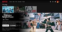 Netflix : photo recherche 'Ti Lung' sur le catalogue japonais.